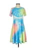 Unbranded Tie-dye Blue Casual Dress Size S - photo 1