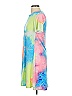 Unbranded Tie-dye Blue Casual Dress Size S - photo 5