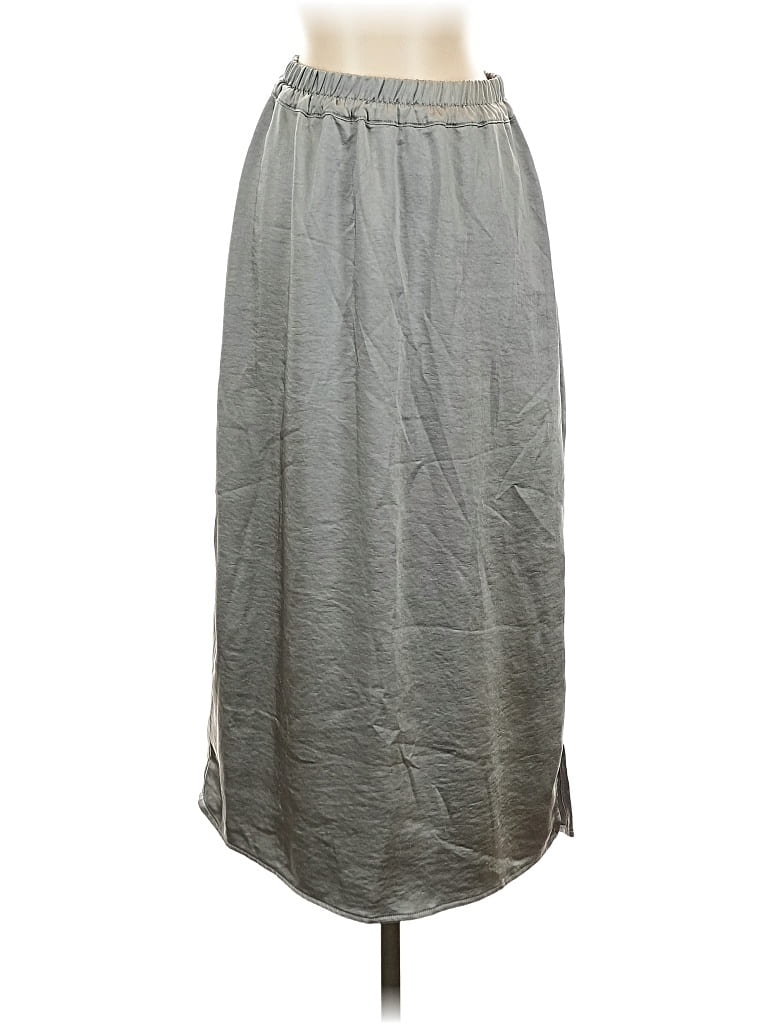 Pre-owned Gap Casual Skirt In Gray