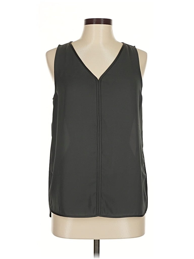 Pre-owned Banana Republic Sleeveless T-shirt In Gray