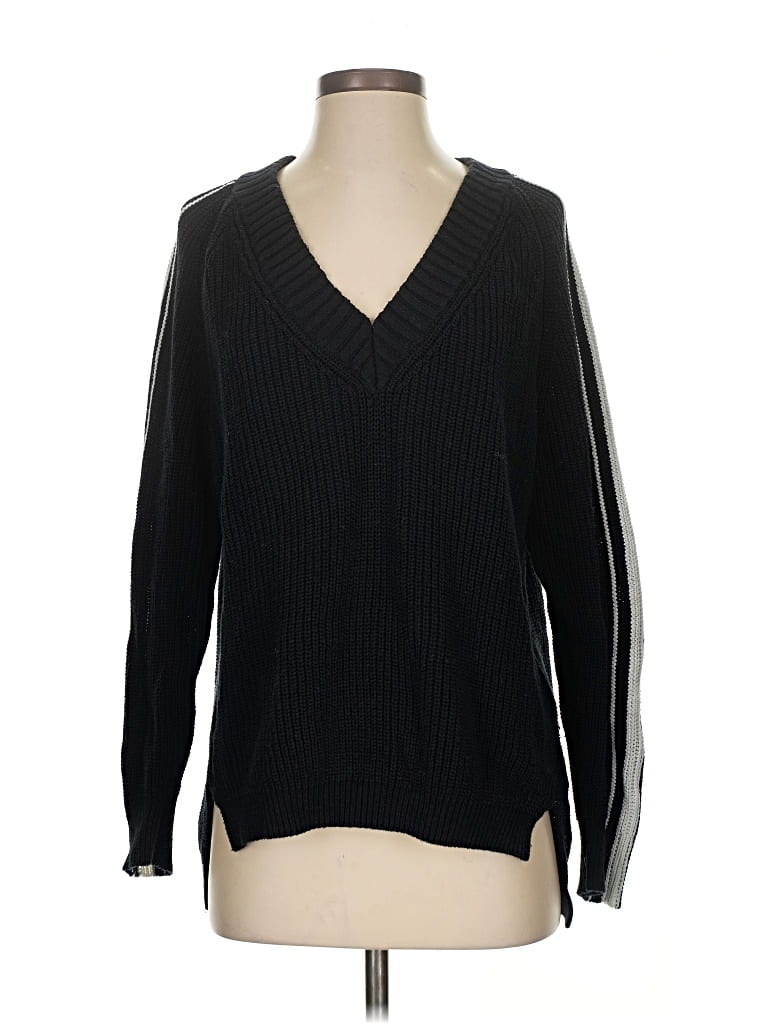 Pre-owned Express Pullover Sweater In Black