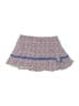 Chaps 100% Cotton Print Blue Skirt Size 6X - photo 1