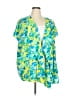 C. Wonder Tropical Green Yellow Vest Size 0X - photo 1