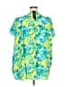 C. Wonder Tropical Green Yellow Vest Size 0X - photo 2