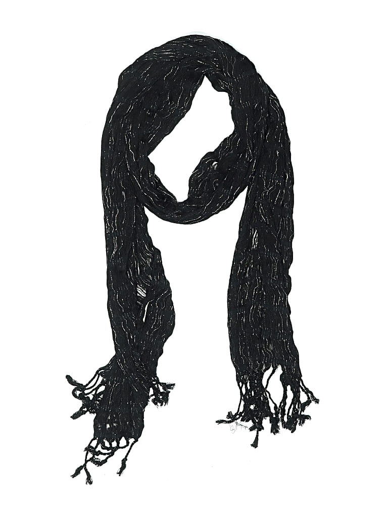 Pre-owned Unbranded Scarf In Black