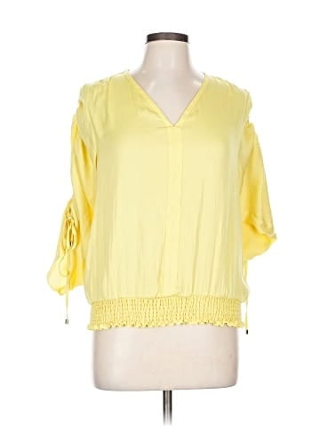 Philosophy Republic Clothing 3/4 Sleeve Blouse (view 1)