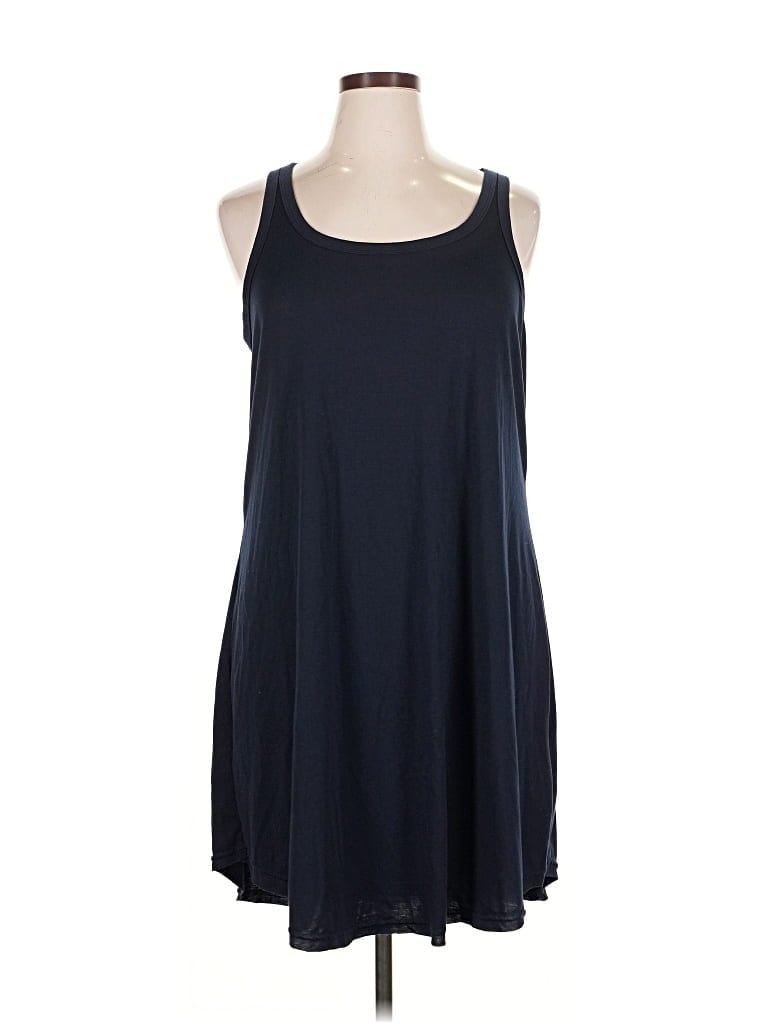 Pre-owned Shein Curve Casual Dress In Blue