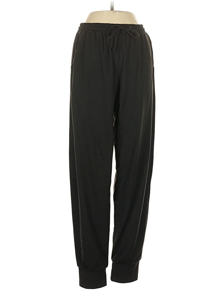 Pre-owned Unbranded Track Pants In Black