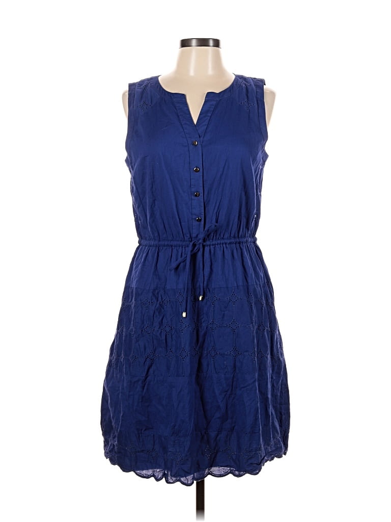 Pre-owned Ivanka Trump Casual Dress In Blue