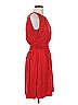 Express Solid Red Cocktail Dress Size XS - photo 4