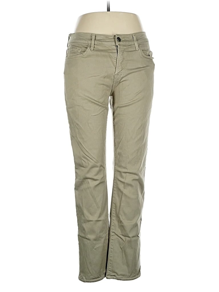 Pre-owned 7 For All Mankind Jeans In Green