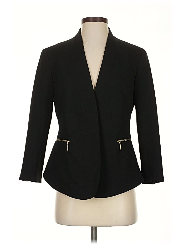 Pre-owned Anne Klein Blazer Jacket In Black