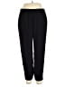 RACHEL Rachel Roy 100% Polyester Solid Black Casual Pants Size XL - photo 1