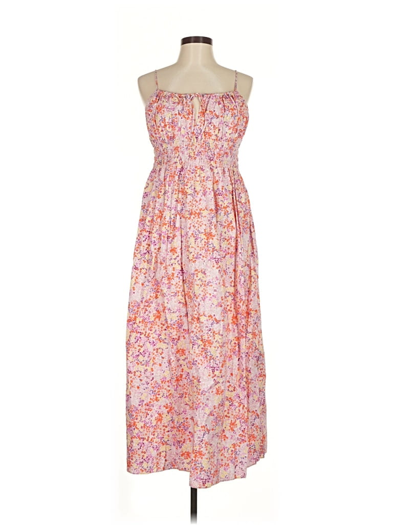 Pre-owned H&m Casual Dress In Pink
