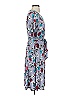 Leota Print Gray Cocktail Dress Size XS - photo 4