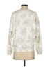 Leallo 100% Cotton Tie-dye Ivory Sweatshirt Size S - photo 2