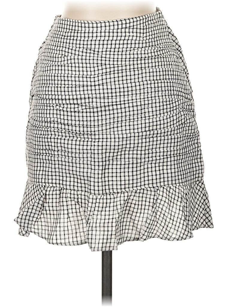 Pre-owned Abercrombie & Fitch Casual Skirt In Silver