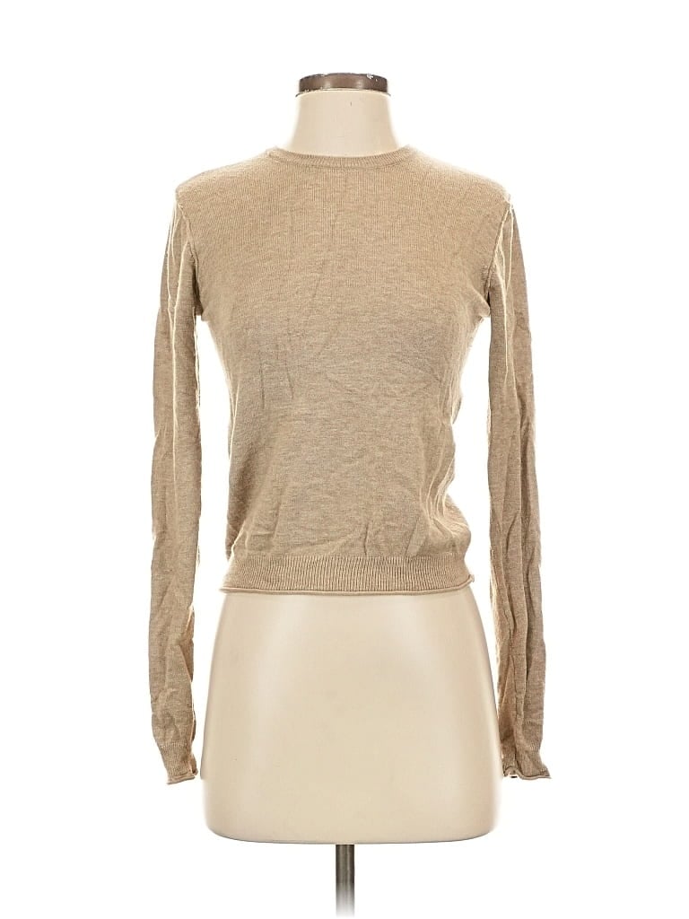 Pre-owned Pull & Bear Pullover Sweater In Brown