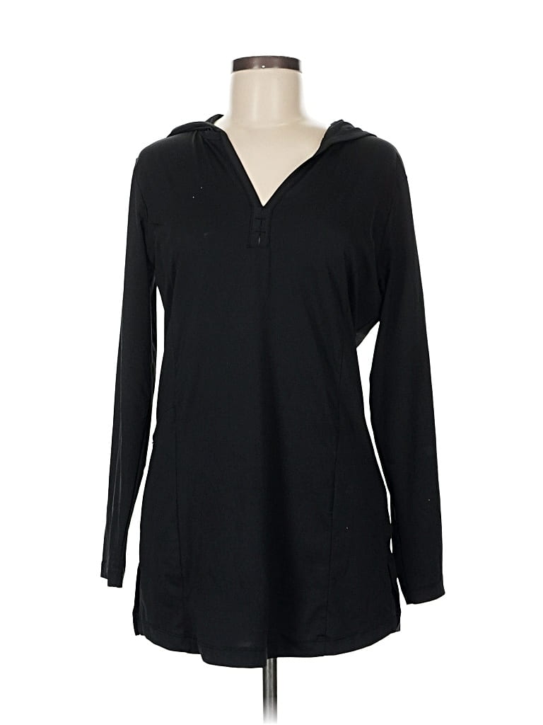 Pre-owned Columbia Pullover Sweater In Black