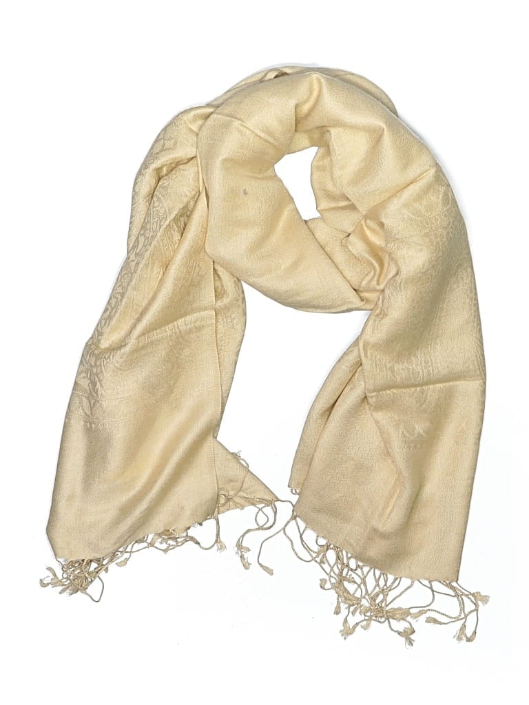 Pre-owned Unbranded Scarf In Gold
