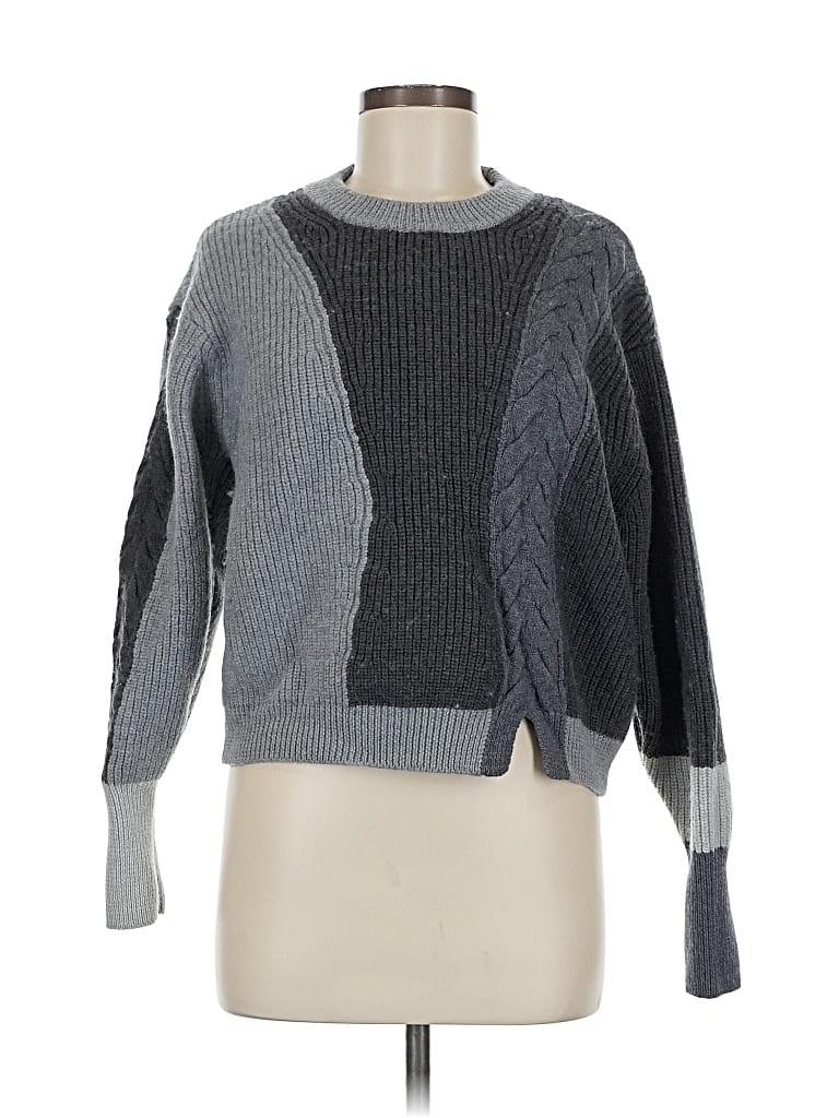 Pre-owned Wilfred Wool Pullover Sweater In Gray