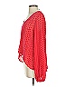 Blu Moon Red Long Sleeve Blouse Size XS (0) - photo 5