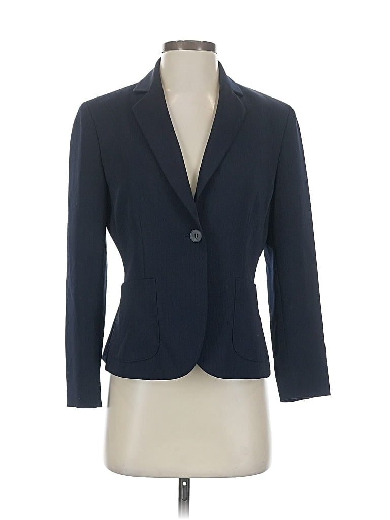 Pre-owned Anne Klein Ii Blazer Jacket In Blue