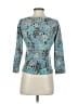 Sigrid Olsen Paisley Blue Pullover Sweater Size S (petite) - photo 2