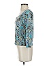 Sigrid Olsen Paisley Blue Pullover Sweater Size S (petite) - photo 5
