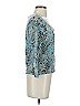 Sigrid Olsen Paisley Blue Pullover Sweater Size S (petite) - photo 4