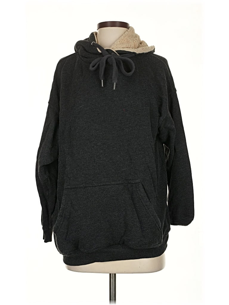 Pre-owned Aerie Pullover Hoodie In Gray