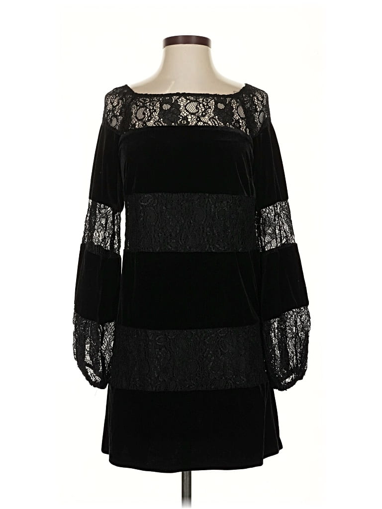 Pre-owned Laundry By Shelli Segal Cocktail Dress In Black