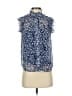J by Joie 100% Polyester Blue Sleeveless Blouse Size XS - photo 1