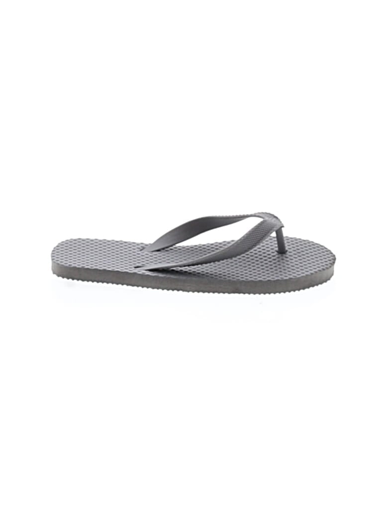 Pre-owned Unbranded Kids' Flip Flops In Gray