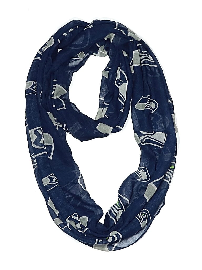 Pre-owned Unbranded Scarf In Blue