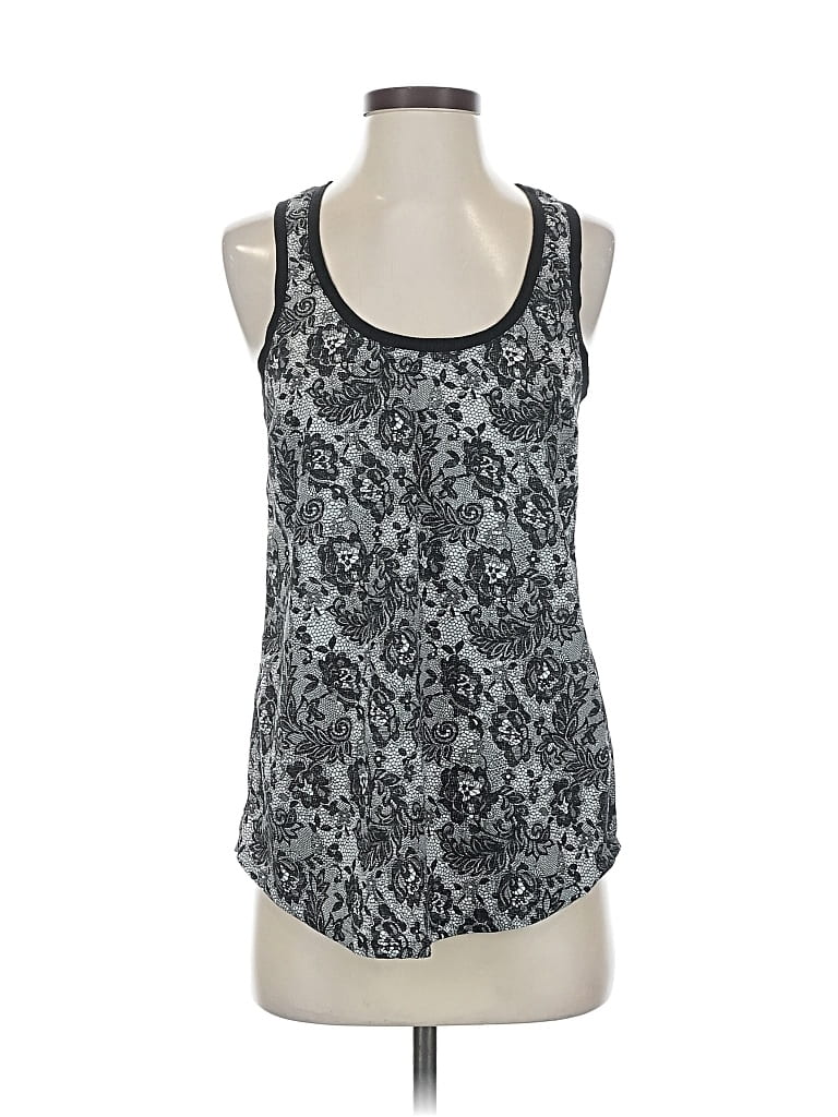 Pre-owned Joie Sleeveless Top Gray Scoop Neck Tops