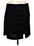 Shein Curve Solid Black Casual Skirt Size 12 - photo 1