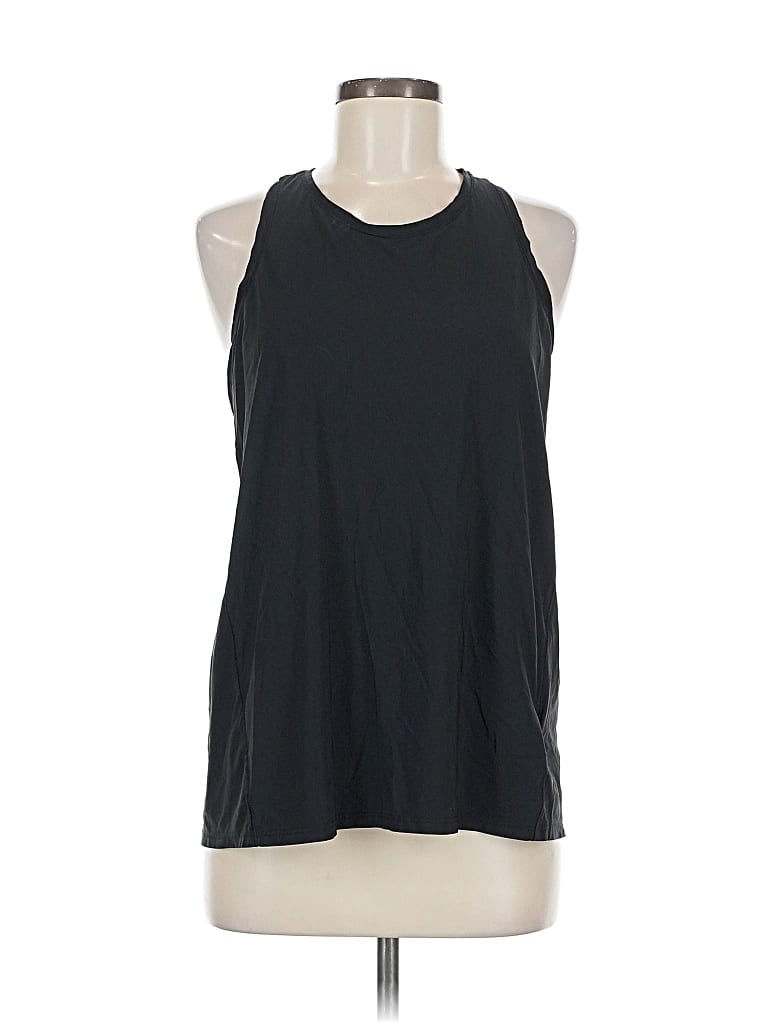 Pre-owned Athleta Sleeveless T-shirt In Black