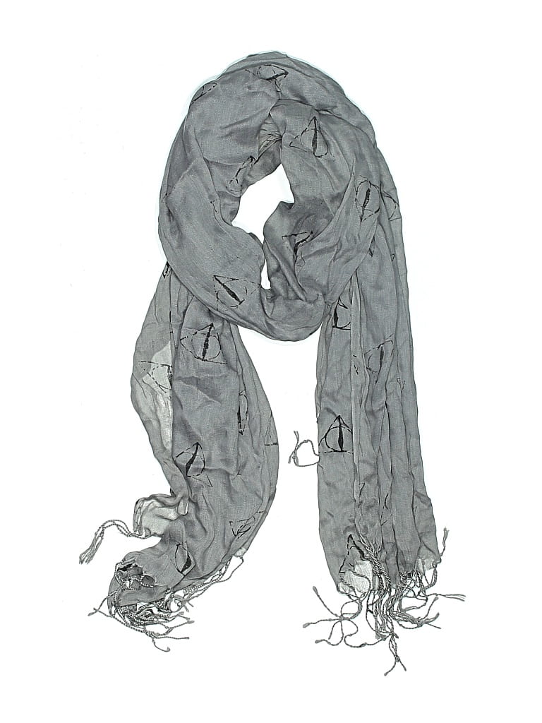 Pre-owned Harry Potter Scarf In Gray