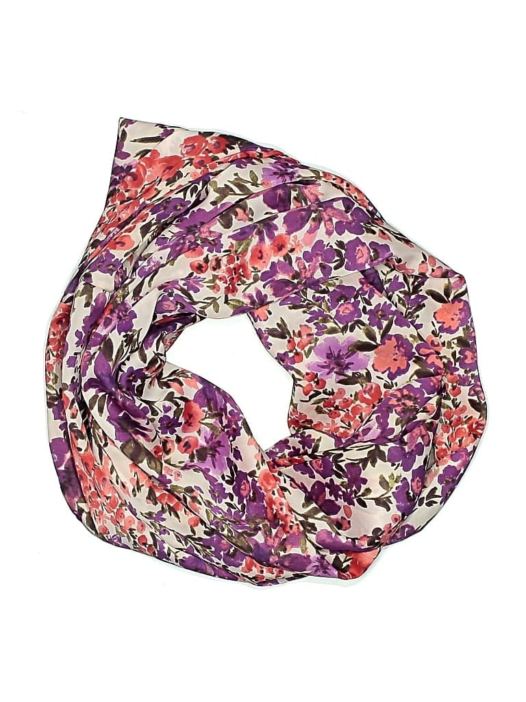 Pre-owned Unbranded Scarf In Purple