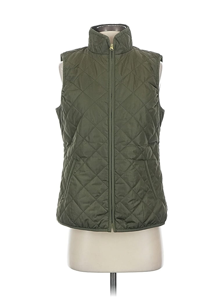Pre-owned Old Navy Vest In Green