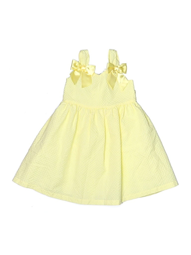 Pre-owned Bonnie Jean Kids' Dress In Yellow