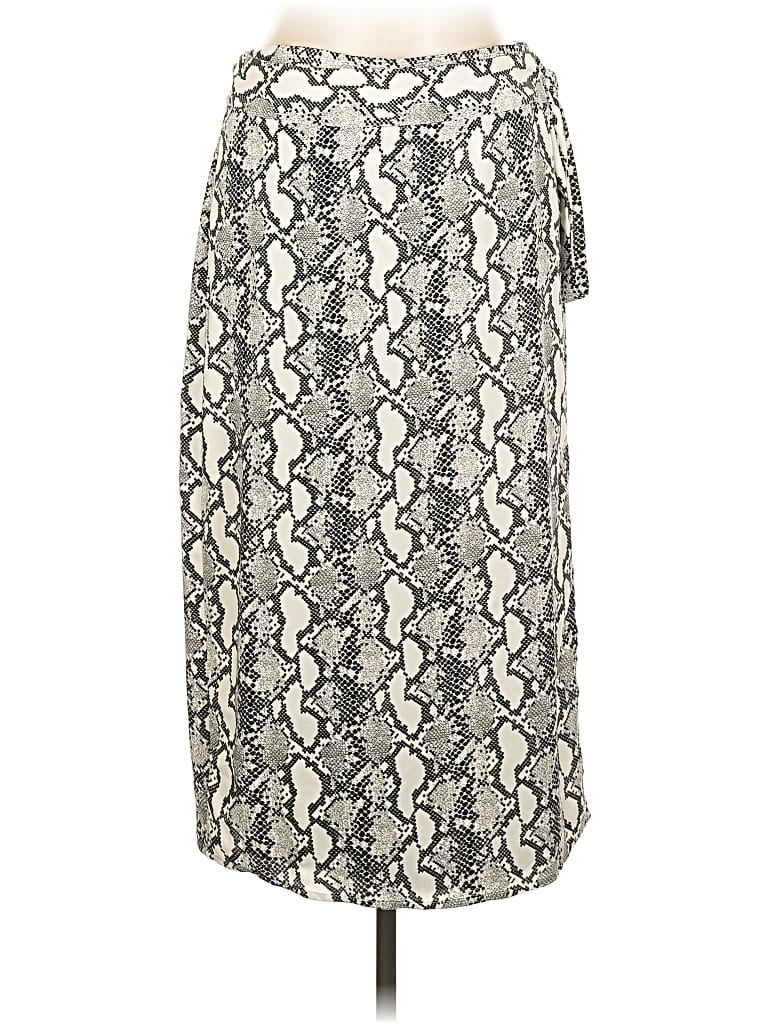 Pre-owned The Drop Casual Skirt In Silver