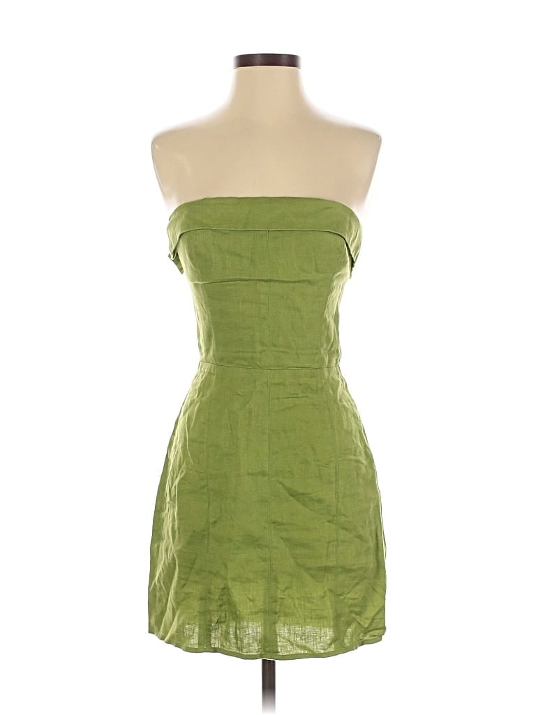 Pre-owned Reformation Cocktail Dress In Green