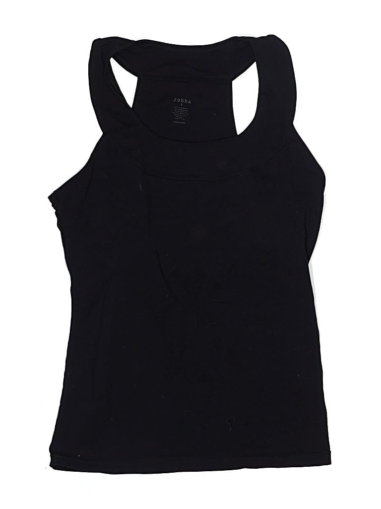 Pre-owned Zobha Swimsuit Top Black Swimwear