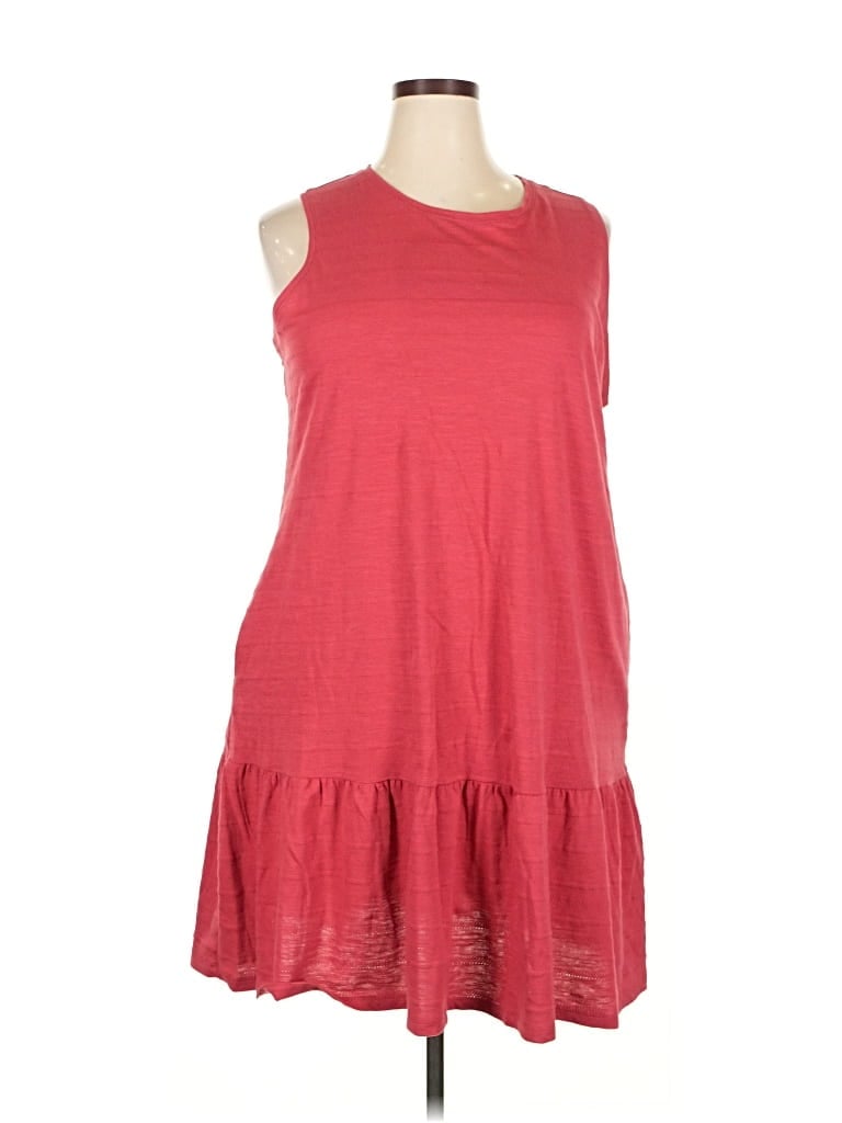 Pre-owned Sonoma Goods For Life Casual Dress In Red