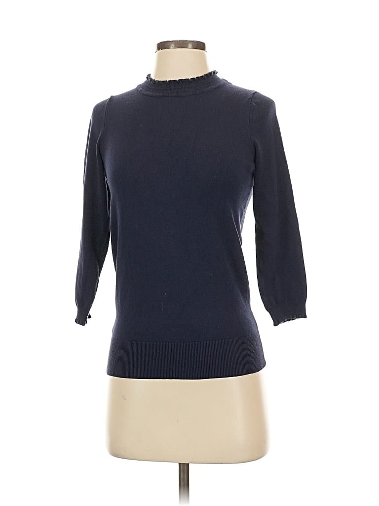 Pre-owned Max Studio Turtleneck Sweater In Blue