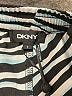 DKNY 100% Polyester Animal Print Blue Casual Pants Size S - photo 7