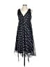Jonathan Martin 100% Polyester Stars Blue Cocktail Dress Size 10 (petite) - photo 1
