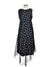 Jonathan Martin 100% Polyester Stars Blue Cocktail Dress Size 10 (petite) - photo 2